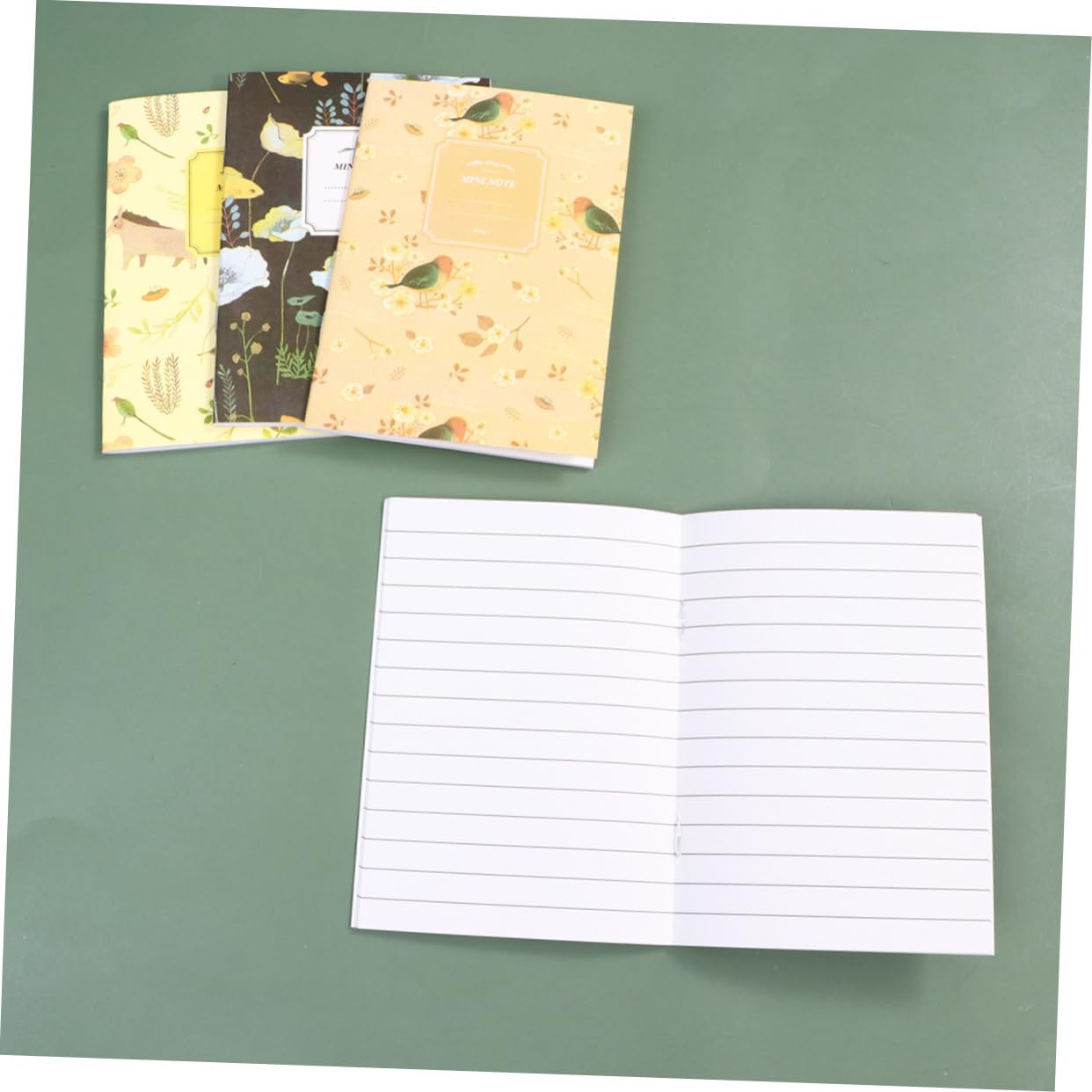 jojofuny 3 Set Mini Notebook Con Pagine Quaderni Eleganti Per Ufficio E Scuola Stili Pratici E Compatti Per E Note 50 Pezzi * 3