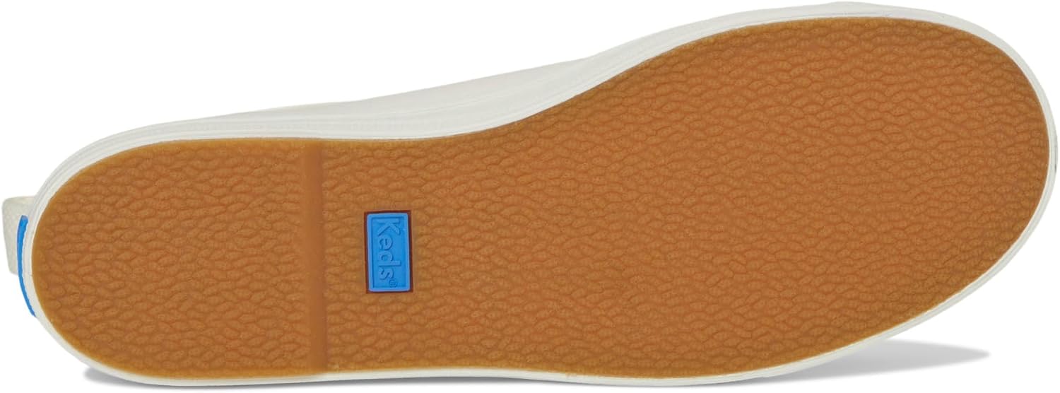 Keds Womens Cruise Mini Daisy Eyelet Slip On Sneakers Shoes Casual - White - Image 3