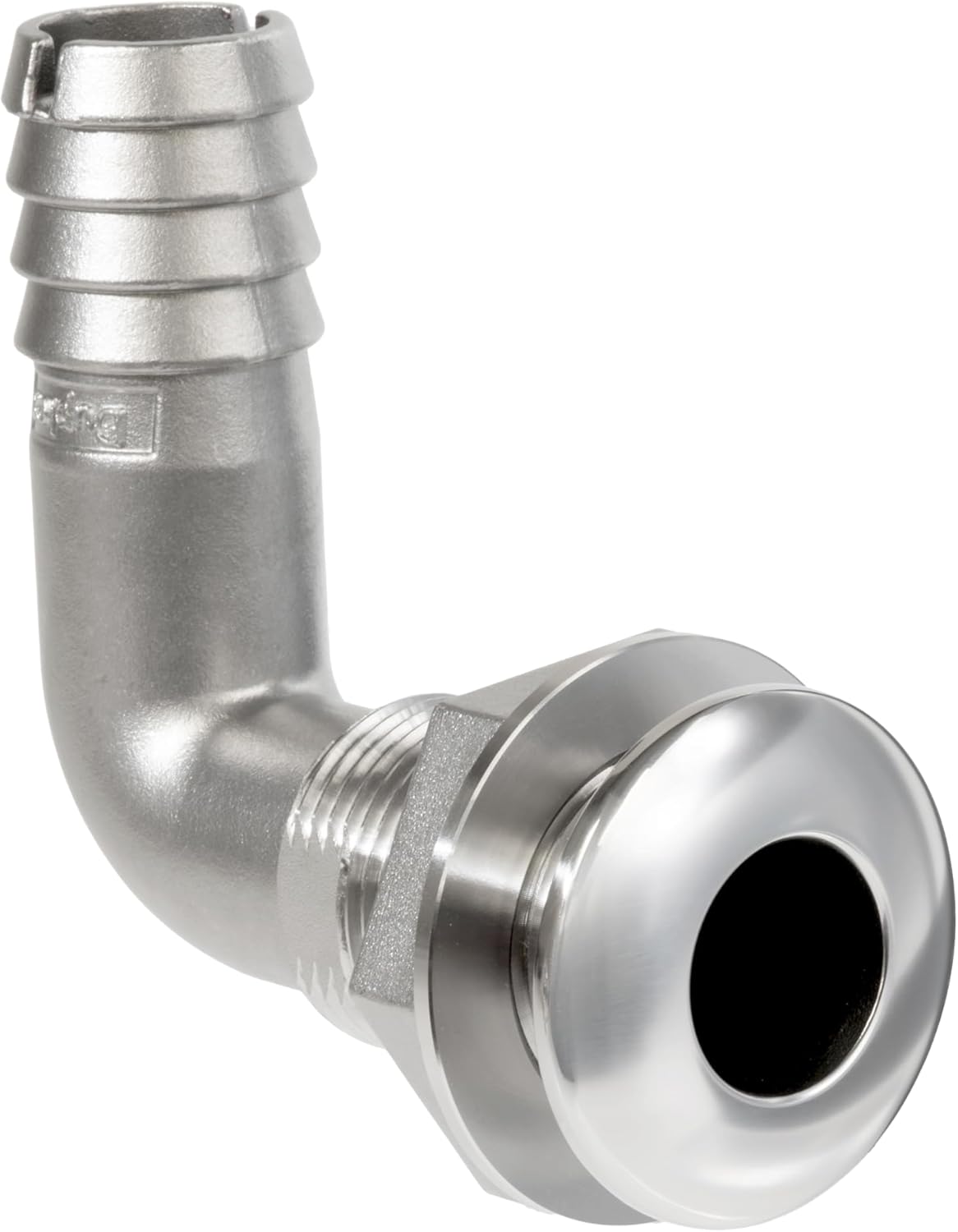 Whitecap 6579X 90° Duplex Stainless Steel Thru Hull - 1-1/8"