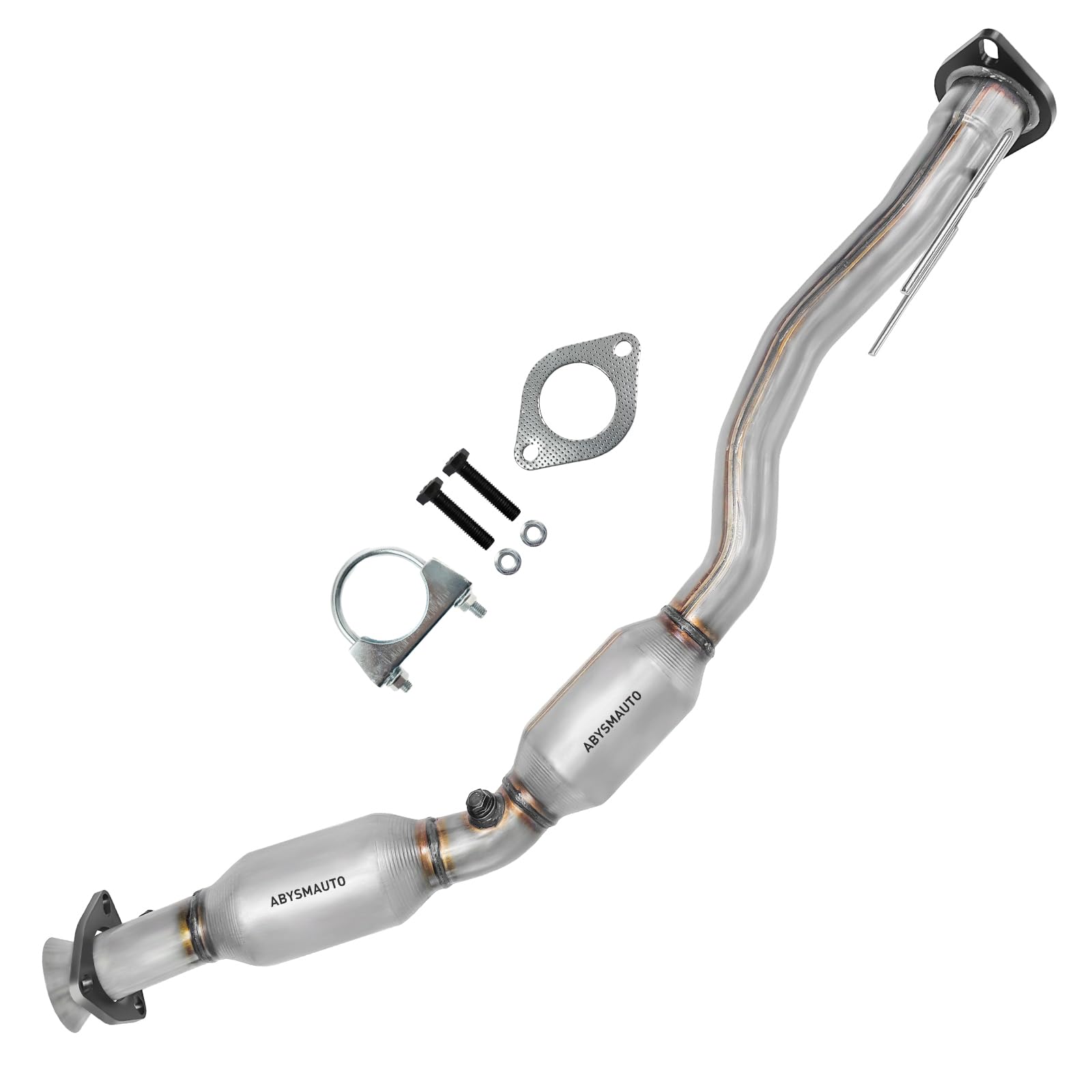 Catalytic Converter Compatible with Chevrolet Trailblazer/GMC Envoy/Saab 9-7x 2008 2009 4.2L L6 Catalytic Convertor Direct-fit Euro IV 14626 (EPA Compliant)