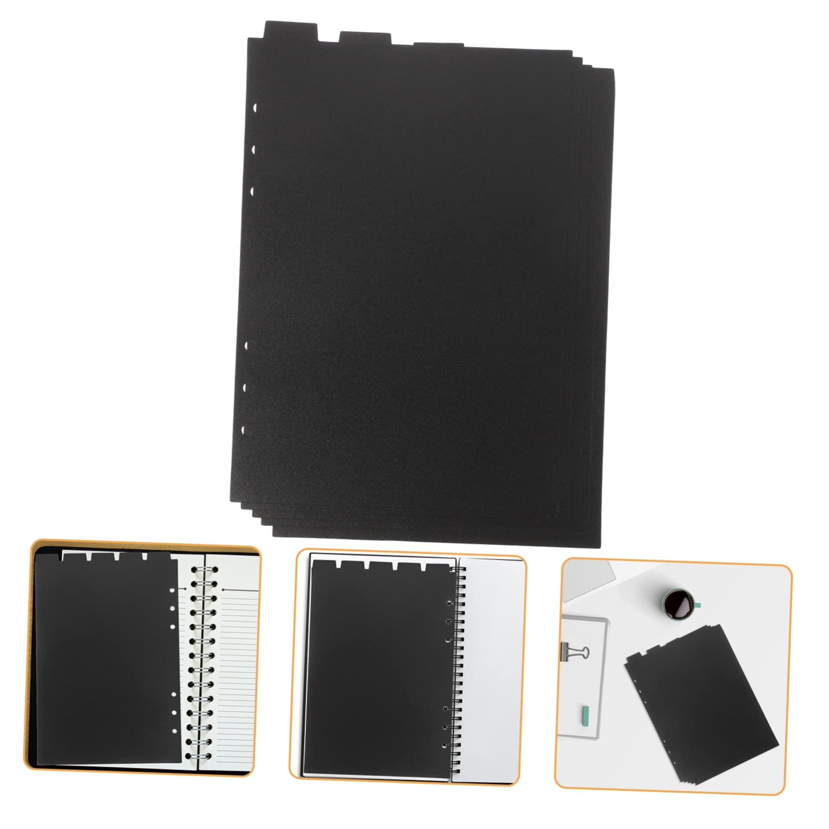 a5 Binder Dividers with 6 Holes and Top Tabs - Image 3