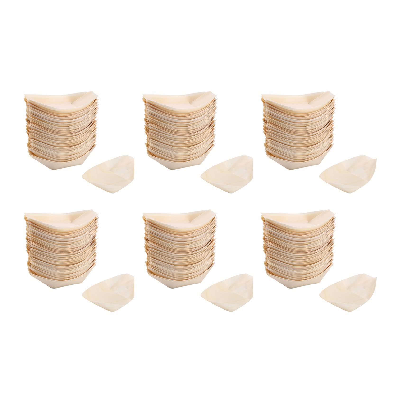 Essuie-bouches biodégradables et compostables 11 cm, lot de 300 à haute absorption