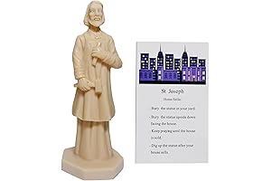 Complete St. Joseph Home Seller Statue Kit with Instructions and Prayer