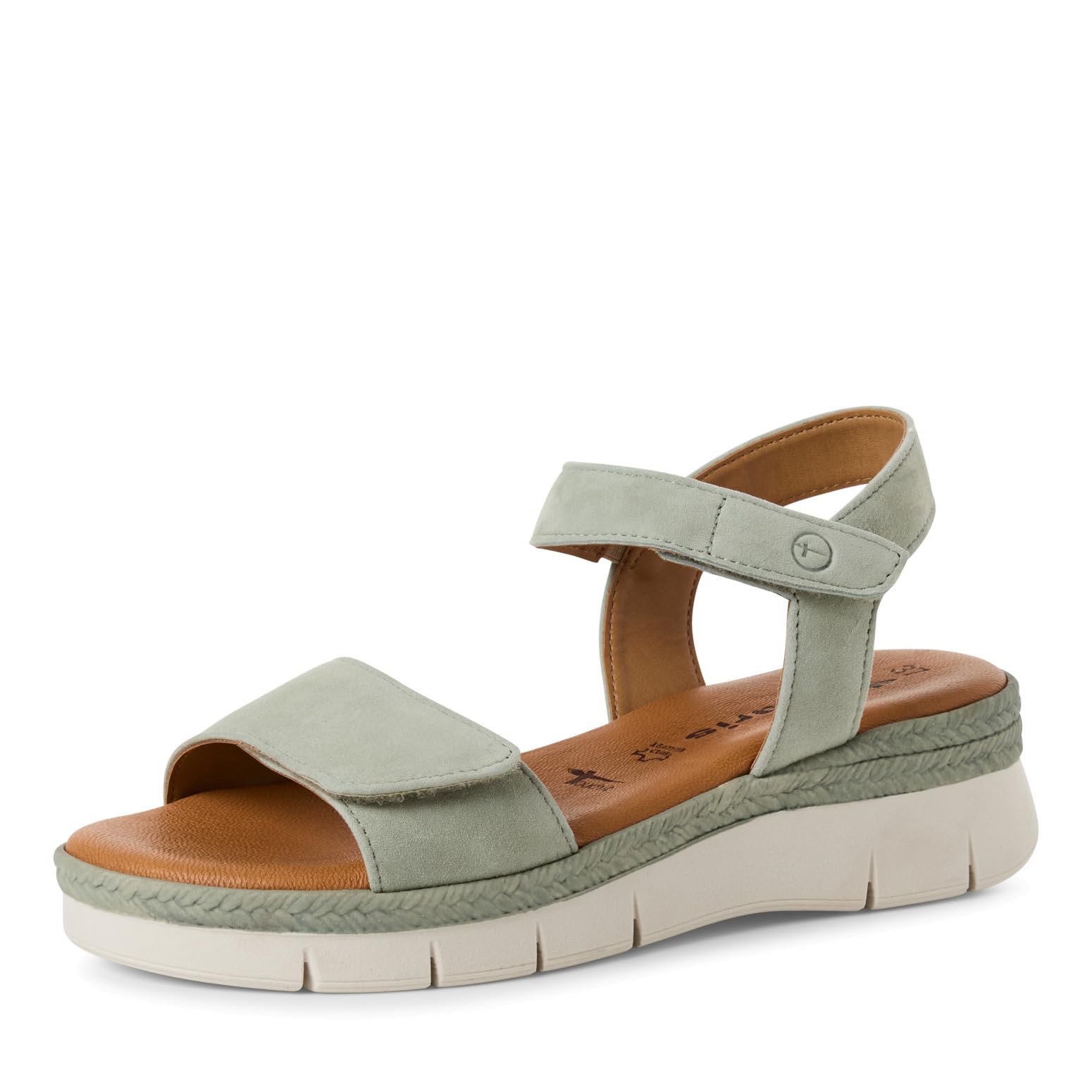 Tamaris Women's Comfortable Sandals, Sage, 3.5 UK