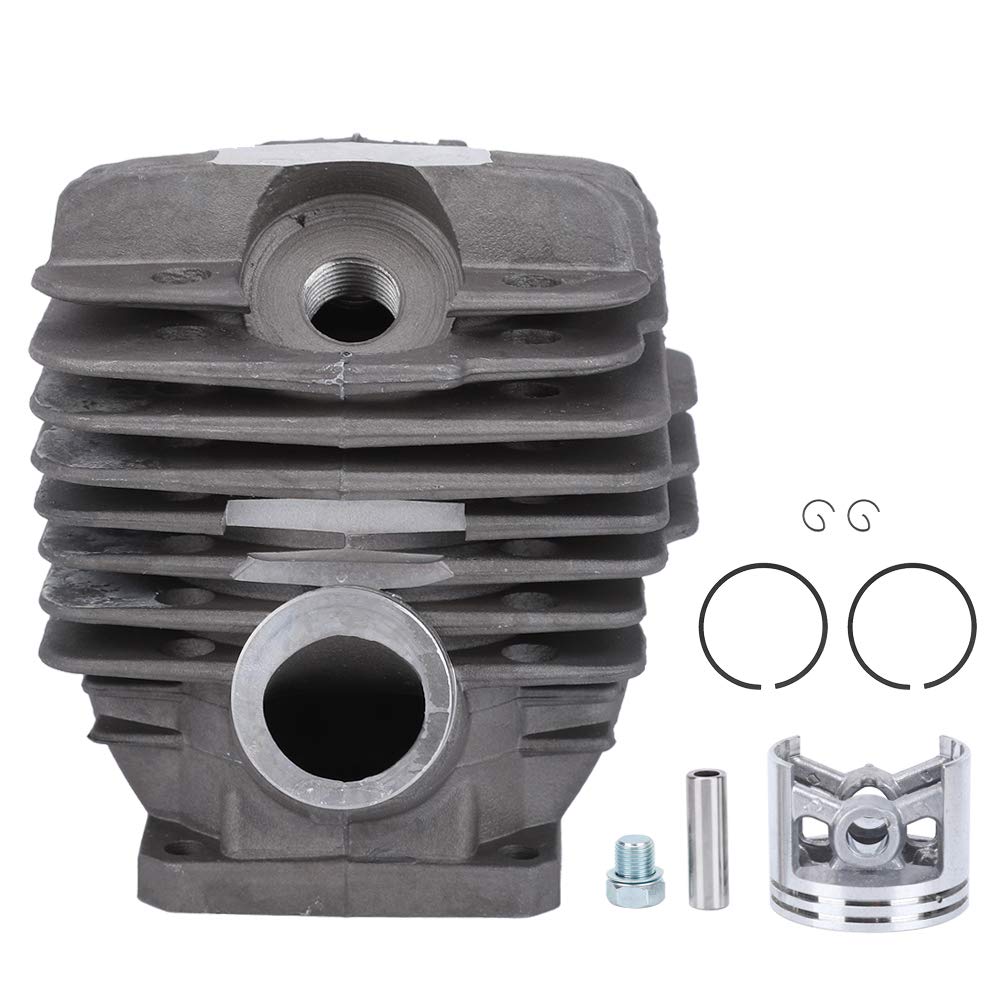Zestaw do wymiany tłoka cylindra piły łańcuchowej Osprzęt narzędziowy Trwały zespół tłoka cylindra do piły łańcuchowej MS360 Cylinder o średnicy 48 mm Odlew aluminiowy, chromowany