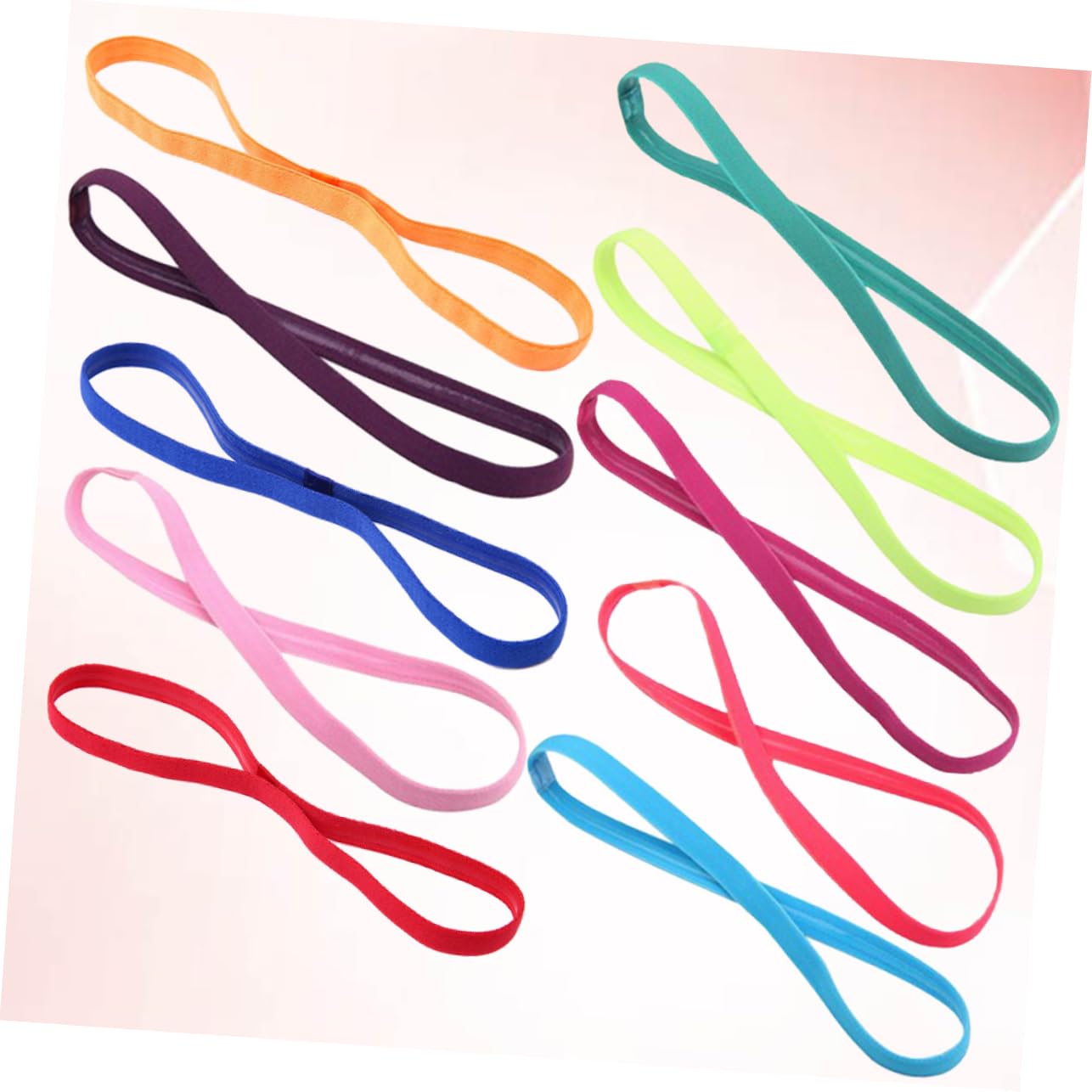 Beavorty 30piezas Diademas De Yoga Elásticas Antideslizantes Para Mujer Accesorios De Fitness Surtidos Para Deporte y Uso Diario