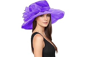 Kentucky Derby Hats for Women Church Hats for Women - Purple Church Hat