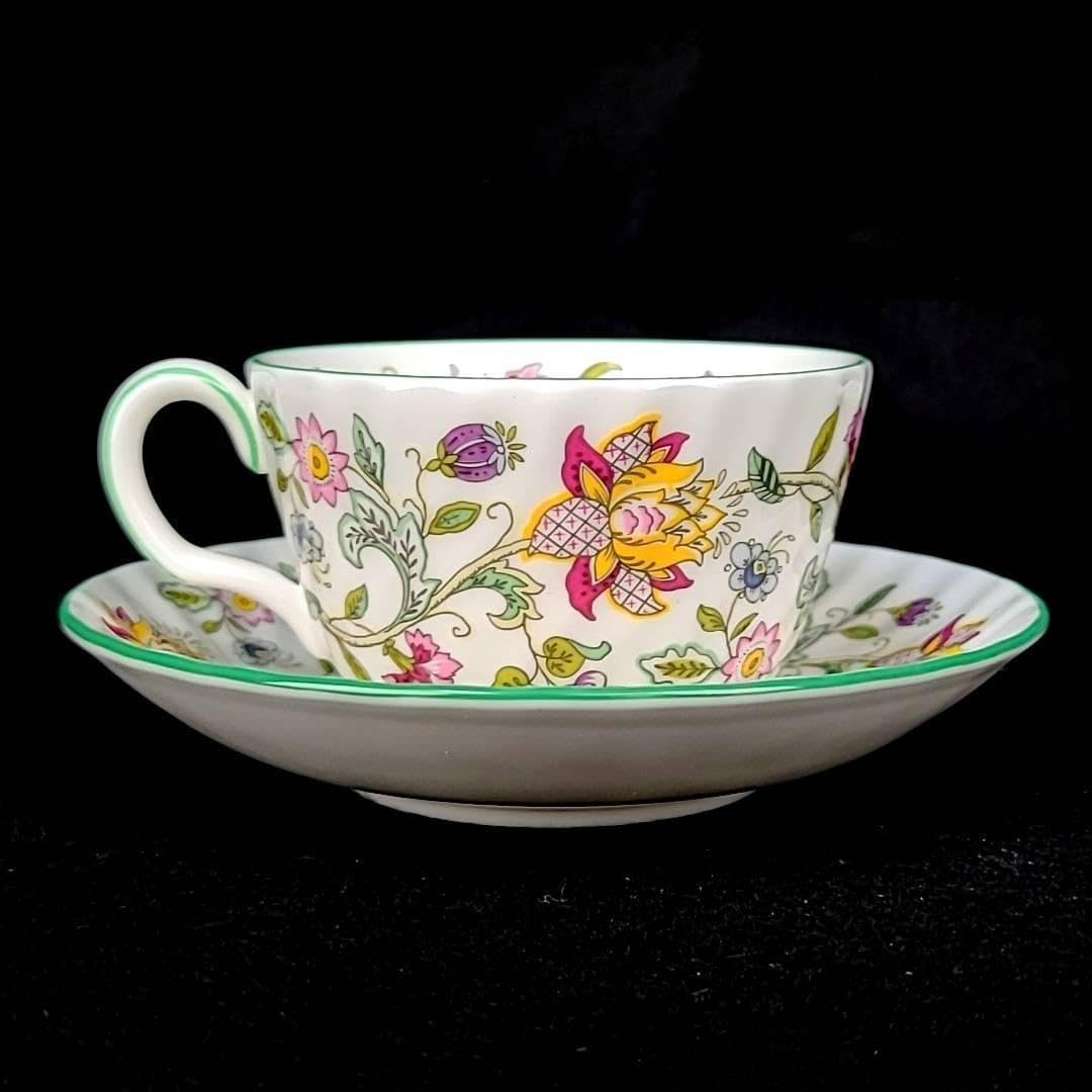 MINTON ミントン ハドンホールブルー ティーカップ＆ソーサー 5客