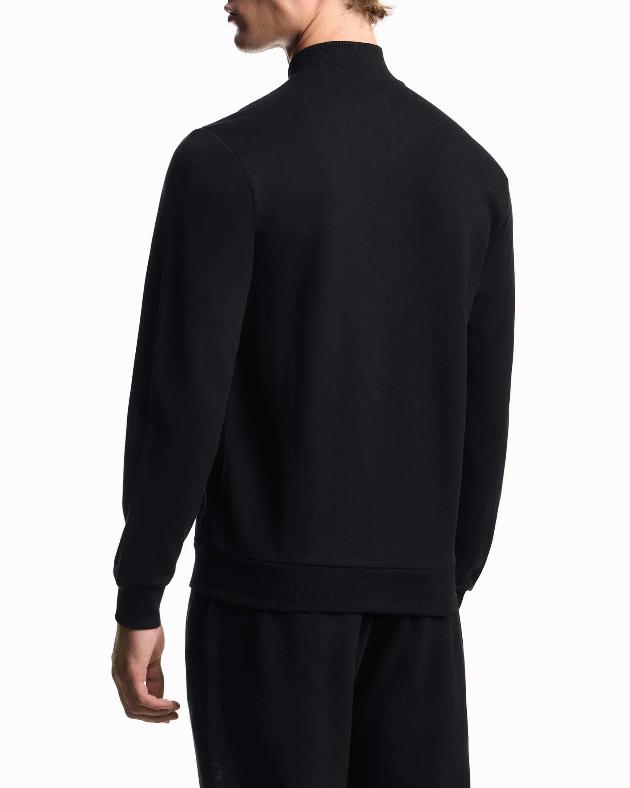 Emporio Armani Basic Terry Open Sweatshirt Maglia di Tuta Uomo (Pacco da 1)