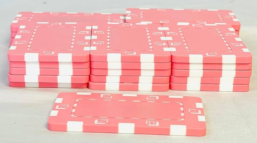 Amazon | 四角カジノチップ数字無し [ばら売り20枚単位