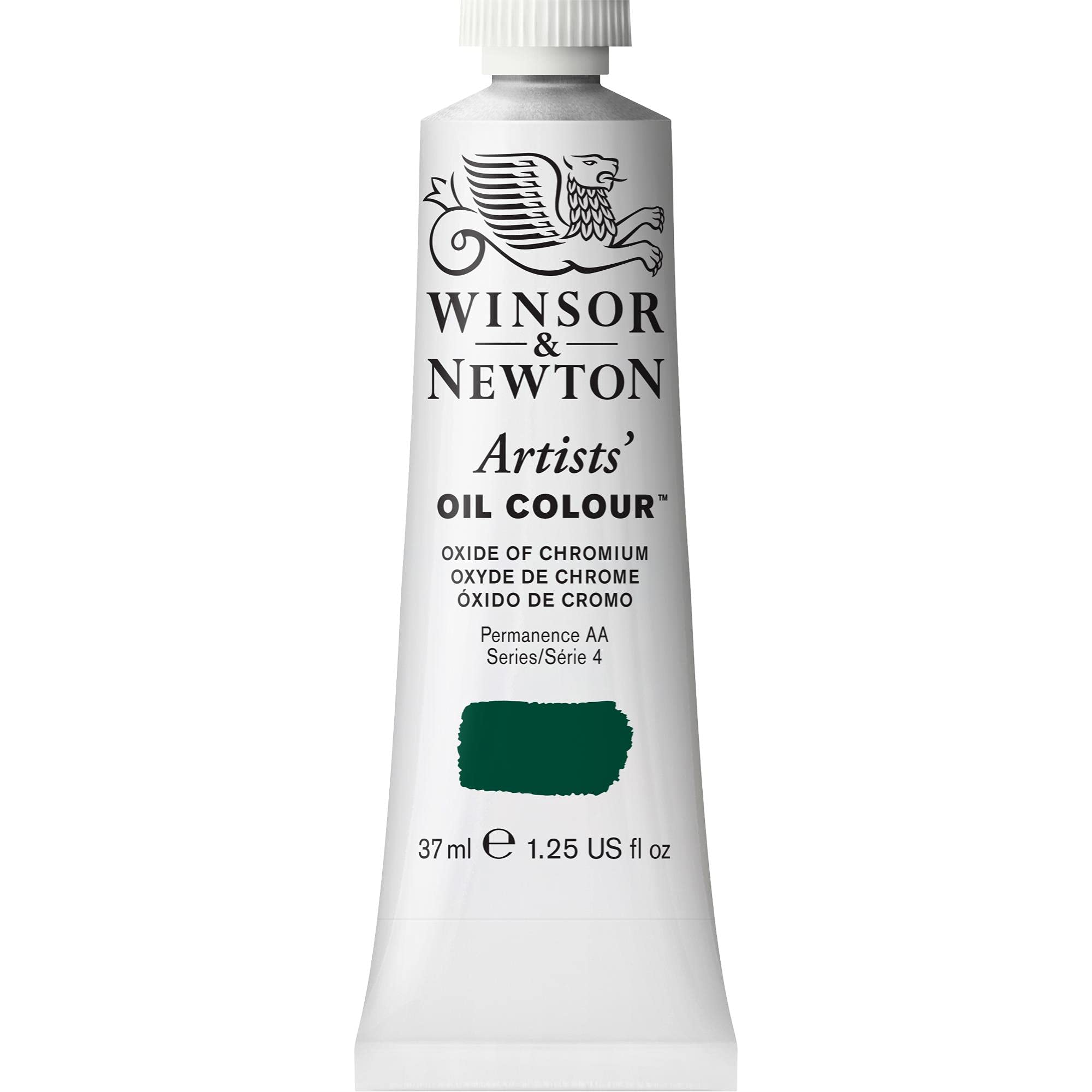 Winsor & Newton Artists' Oil Color, 37ml (1.25 oz) Tube, Oxide Of Chromium
