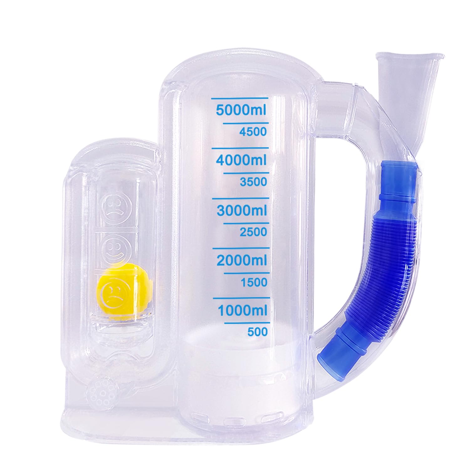 Incentive Spirometer Adult Breathing Exercise Device Lung Trainer Respiratory Strengthener