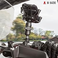 Vista 3 de RAM Mounts - Adaptador de bola con poste roscado M10 X 1.25" con bola de tamaño B de 1 pulgada RAM-B-349U