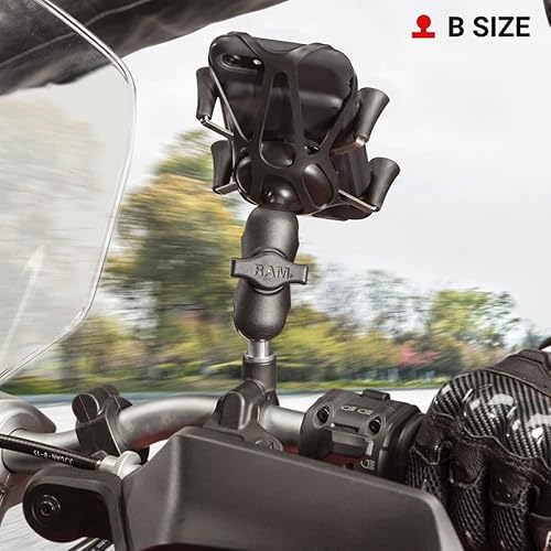 Miniatura 3 de RAM Mounts (RAM-B-349) balón de 1 pulgada con M10 x rosca macho 1.25