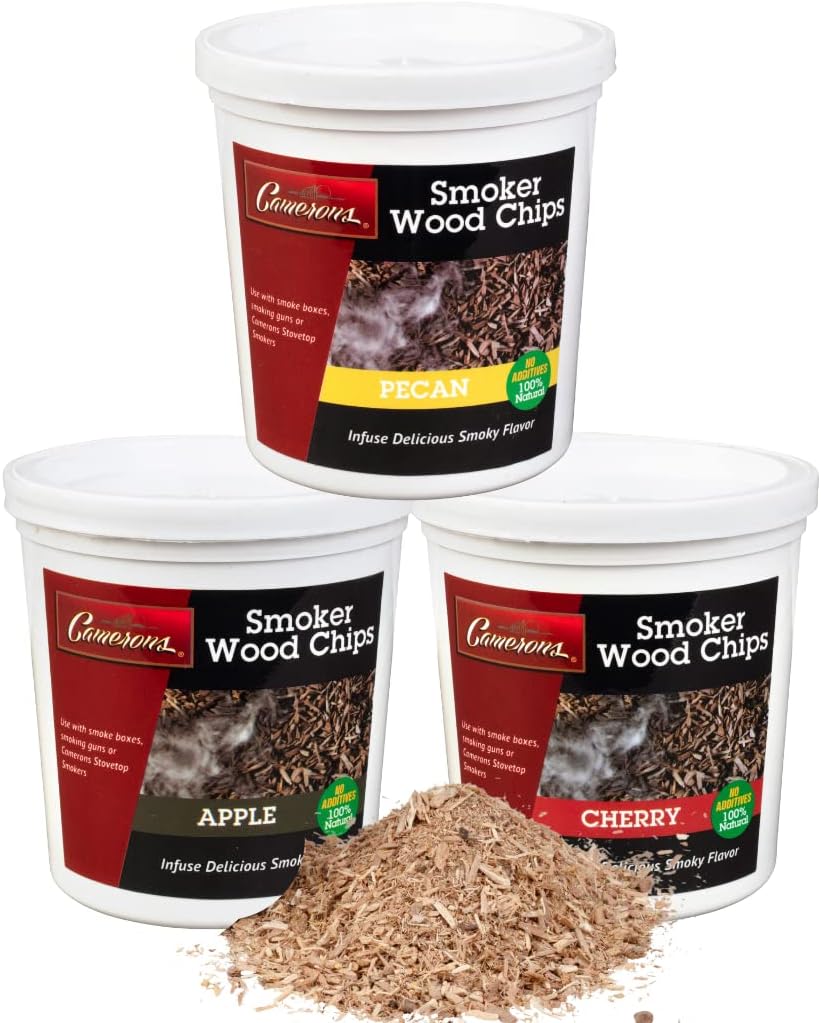 Camerons All Natural Extra Fine BBQ Wood Chips, 3 Pack