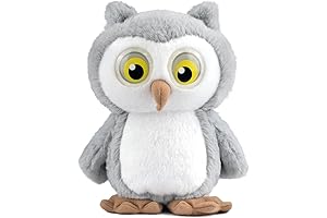 YH YUHUNG Interactive Owl Toy, Repeat and Walk with Lights Up Eyes