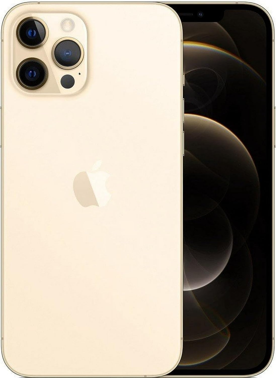 Apple iPhone 12 Pro, 256GB, Gold - Unlocked (Renewed)