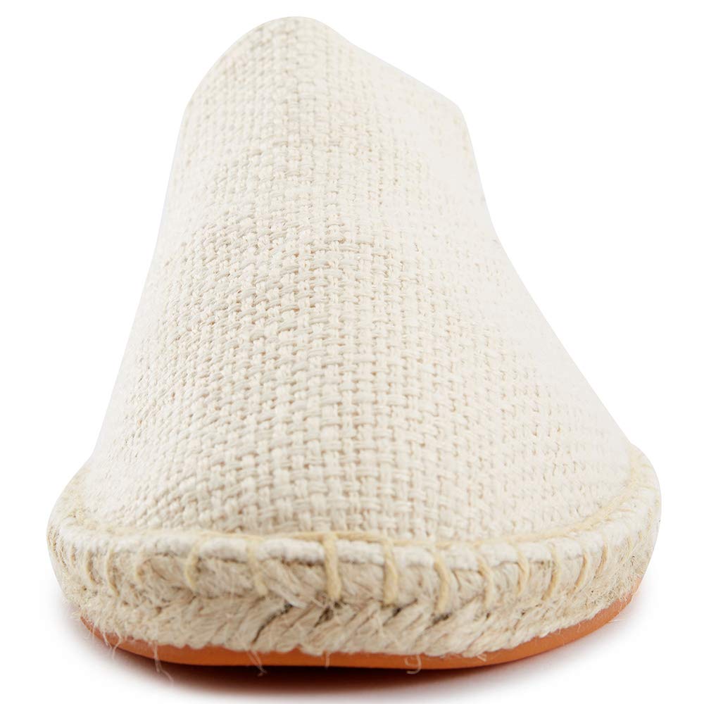 Alexis Leroy Espadrilles Plates en Toile pour Hommes