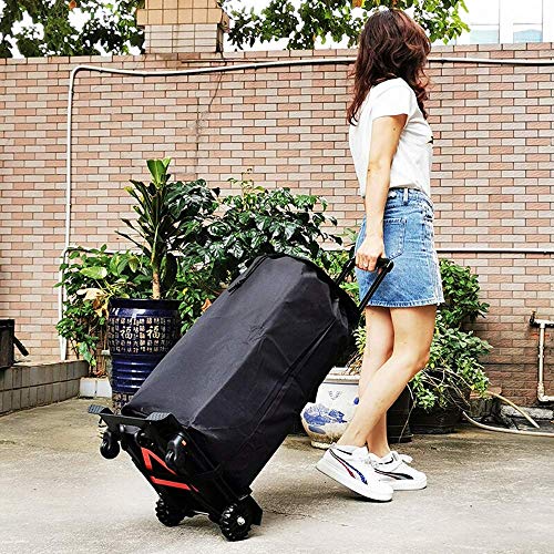 Carretilla manual ligera plegable 200kg capacidad miniatura 7