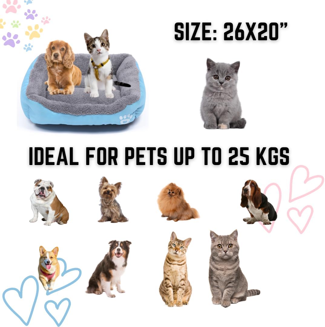review Dog Bed. Cat Bed. Machine Washable Dog Bed and Cat Bed. Comfortable pet Bed. Durable Pet Mattress. Dog Bed for Small and Medium Pets. Non-Slip Bottom. Ideal Gift.