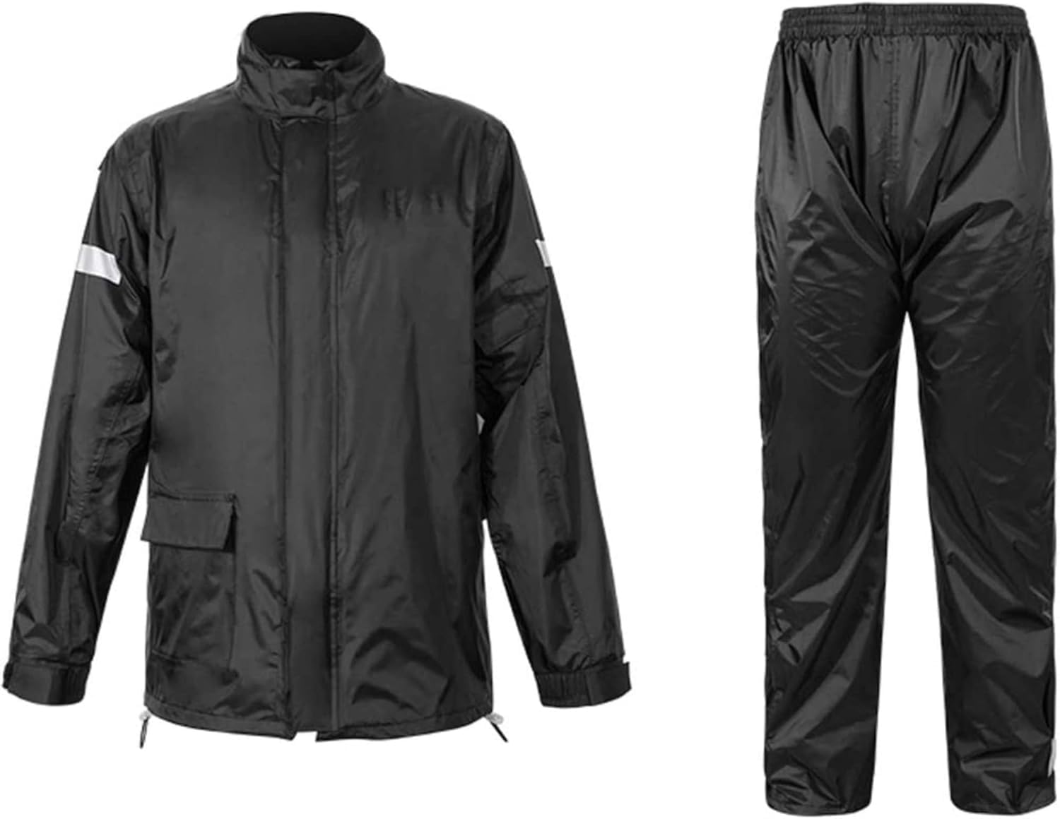Męski i damski zestaw Mackintosh Męski zestaw rowerowy Mackintosh Outdoor Mackintosh Poncho Shell z taśmą odblaskową Ultralekki i łatwy do spakowania(XL)