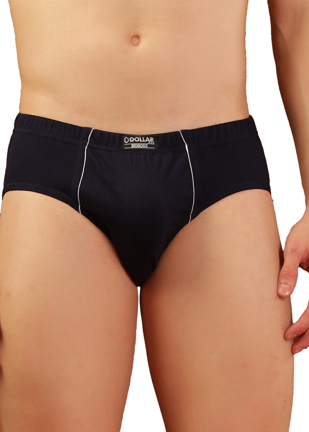 dollar bigboss Men's Solid Cotton Brief (Colour May Vary)-picture-37