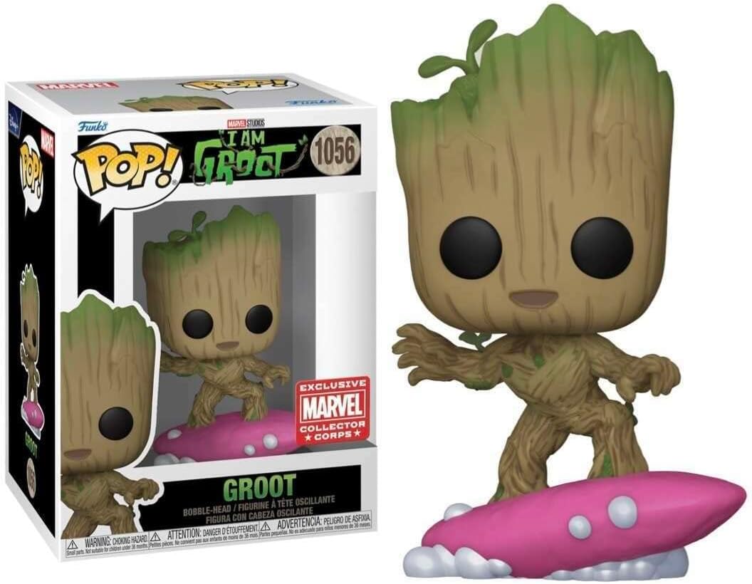 Funko Pop Groot #1056 Marvel Collector Corps Exclusive Disney+ I am Groot - Image 3