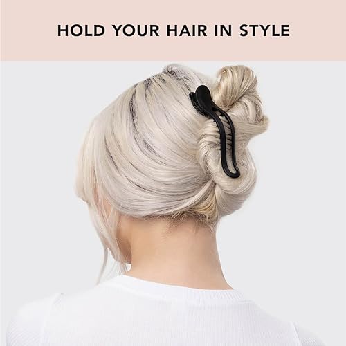 Miniatura 4 de Kitsch Pinzas planas para el cabello  Pinzas planas para mujer  Clip de pinza para cabello fino y grueso  Pinzas planas grandes para el cabello