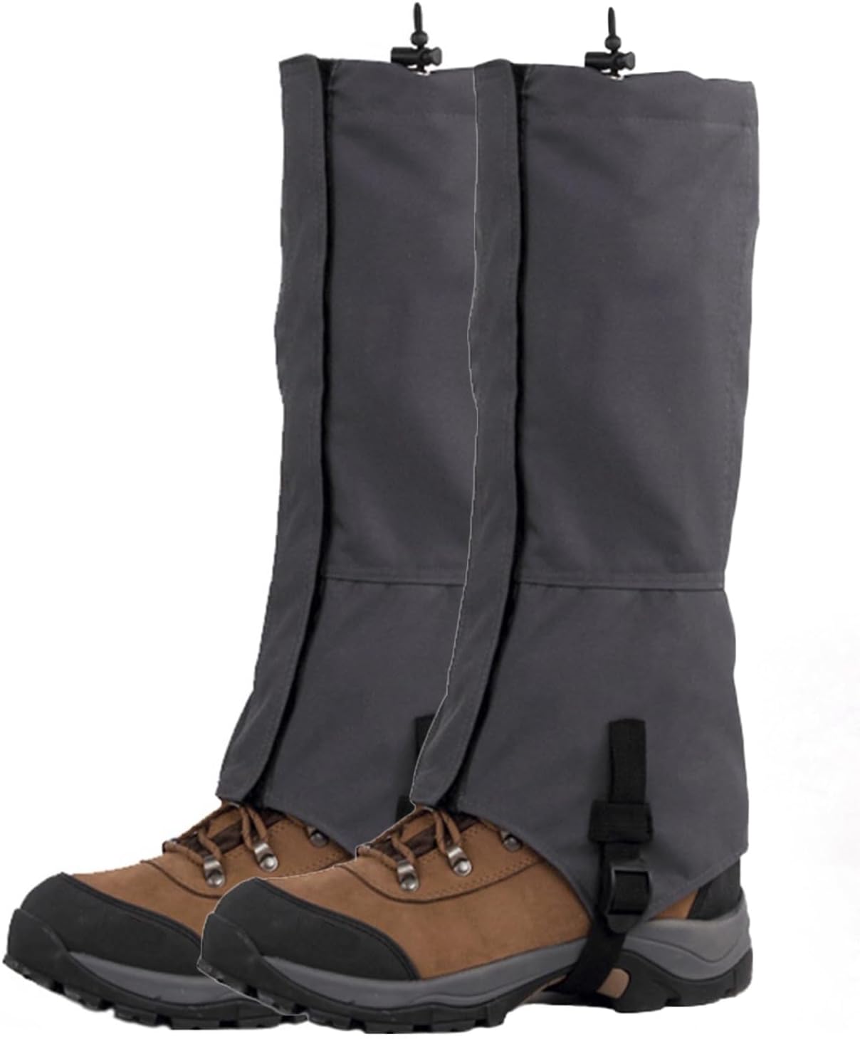 Leg Gaiters,Breathable Snake Gaiters Boots,Adjustable Lightweight Shoes Gaiters,Perfect for Anyone Hiking, Outdoor Rock Climbing, Outdoor Work, Etc.