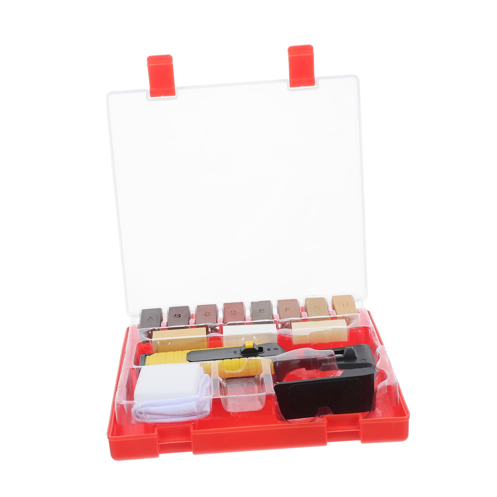 Kit De Reparación De Pisos De Madera Juego Completo Para Reparar Astillas Rayones En Muebles Cera Para Pisos De Madera Dura