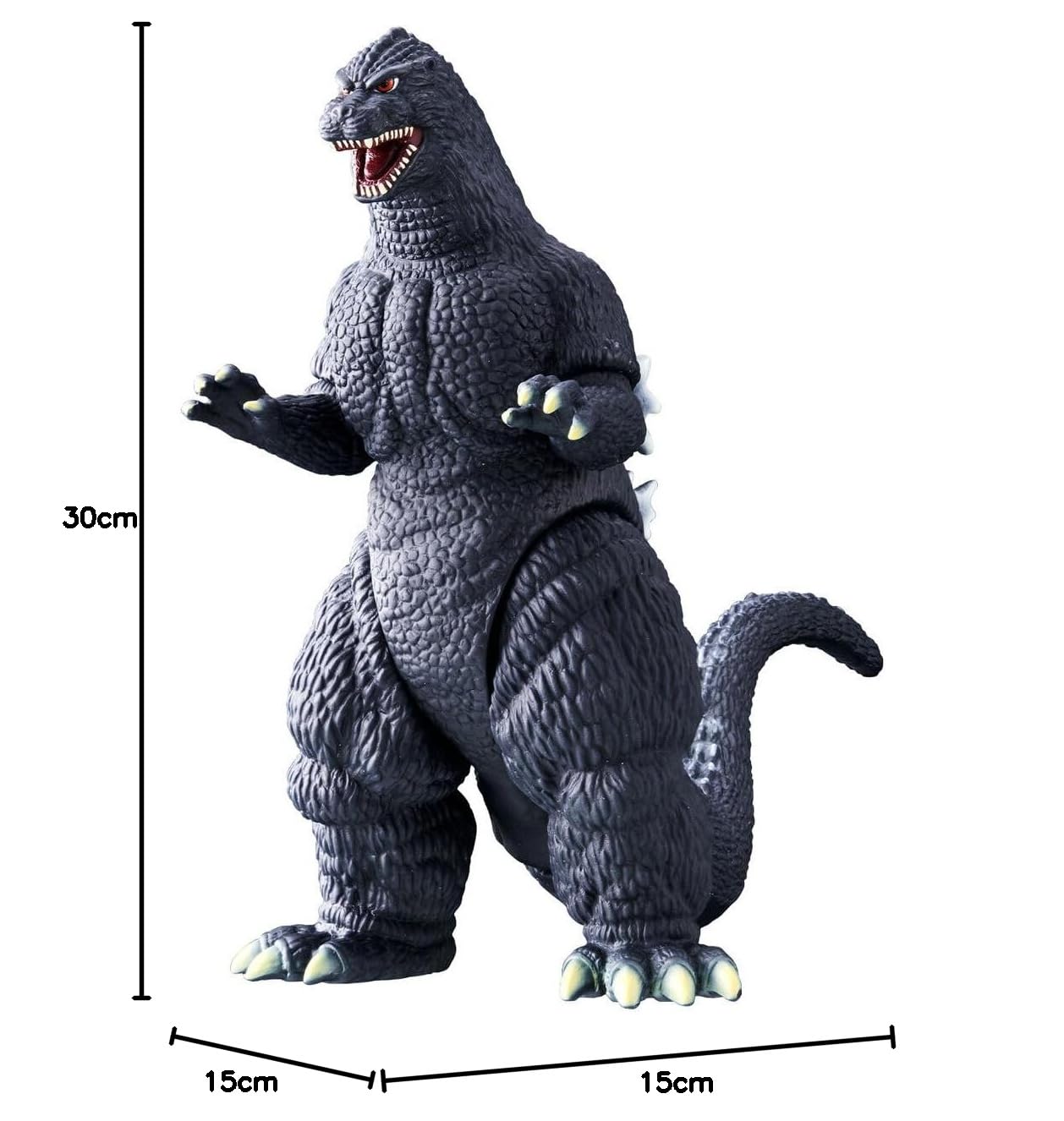 【希少レア】ゴジラフィギュア 1991年製 バンダイ 東宝 約37cm Amazon.co.jp: 映画 モンスターシリーズ ゴジラ ゴジラ 1991 バンダイ