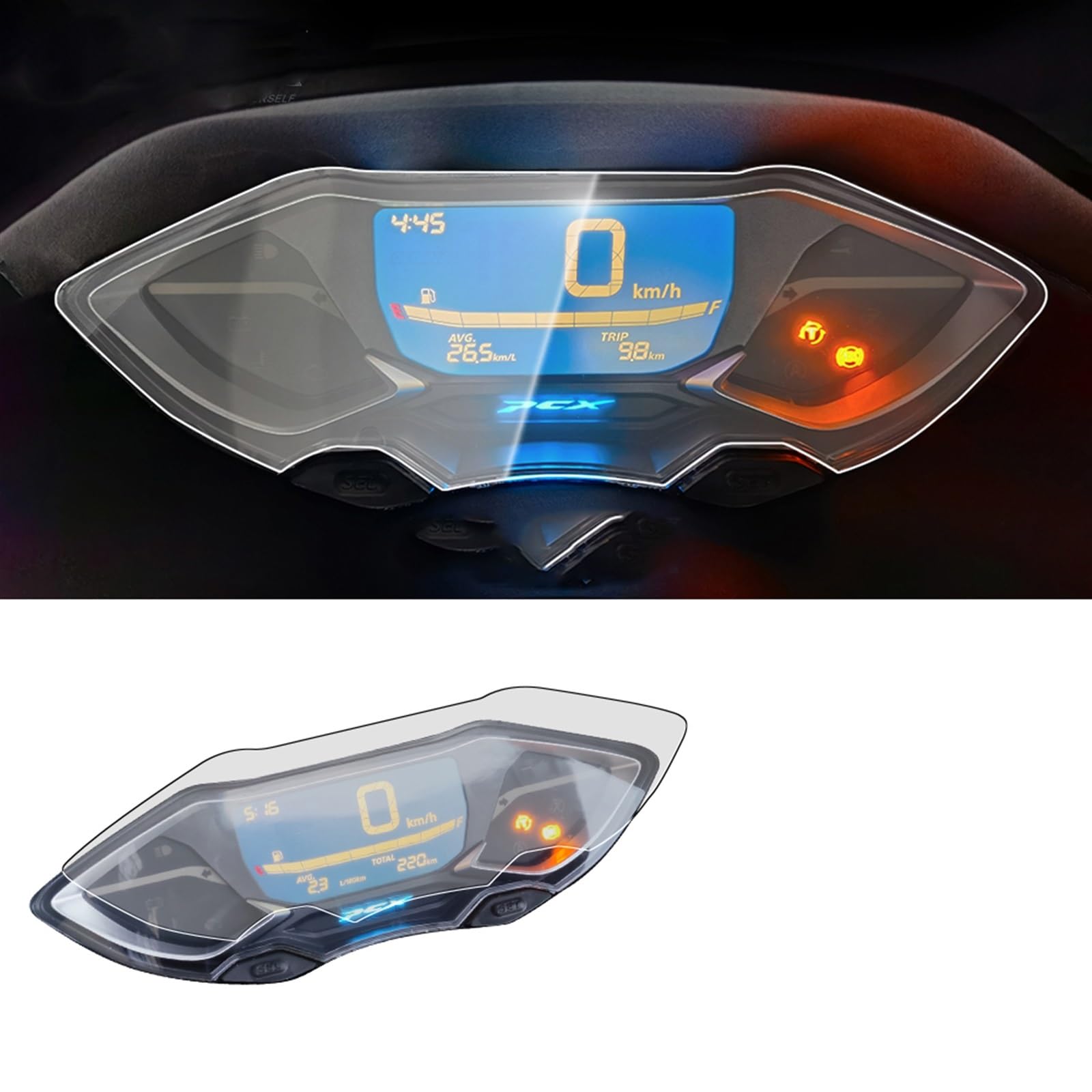 Film de protection pour tableau de bord Honda PCX 160 2021-2022
