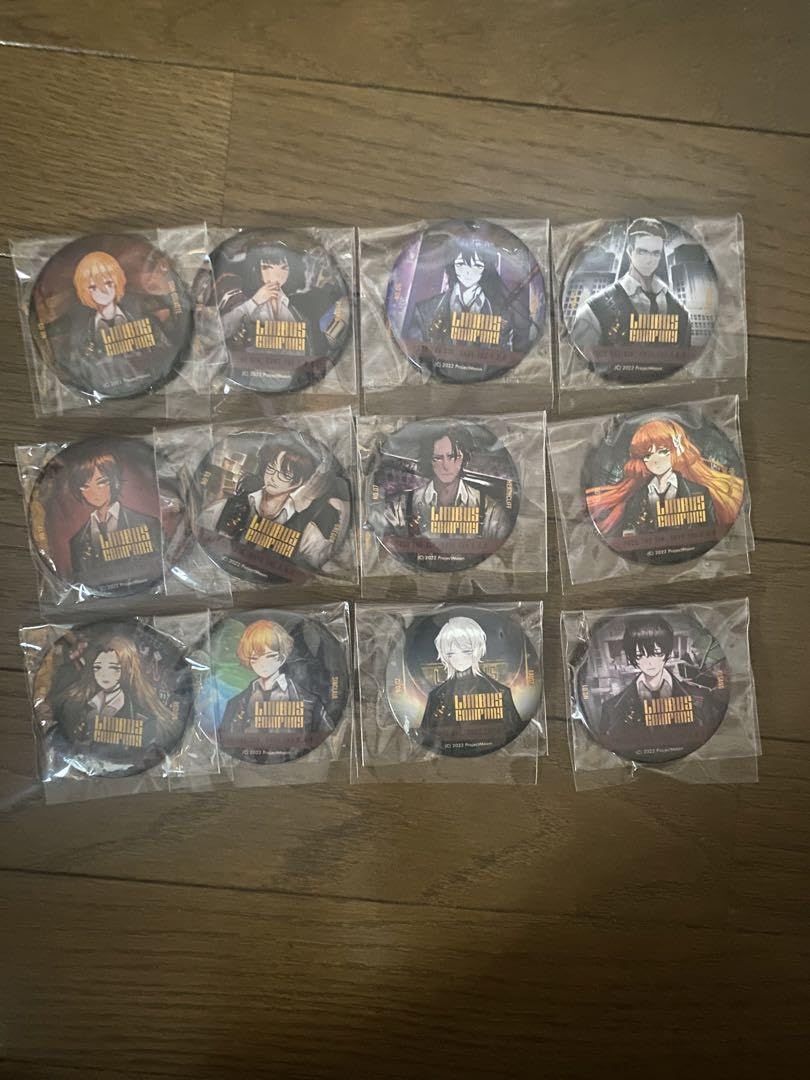 リンバスカンパニー　缶バッチ10個セット リンバスカンパニー 缶バッチ10個セット Limbus Company