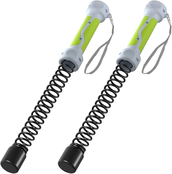 XUQEAYWD 3 In-1 Cordless Battle Ropes Stainless Steel Spring Cable Free ...