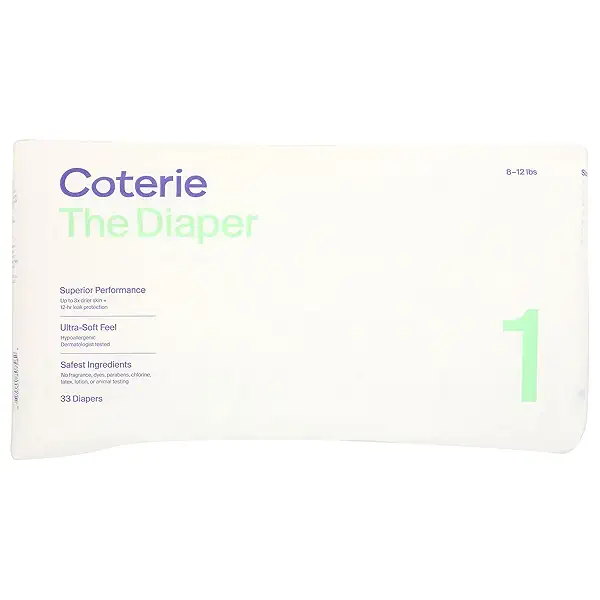 Coterie Diapers Size 1, 33 CT 1