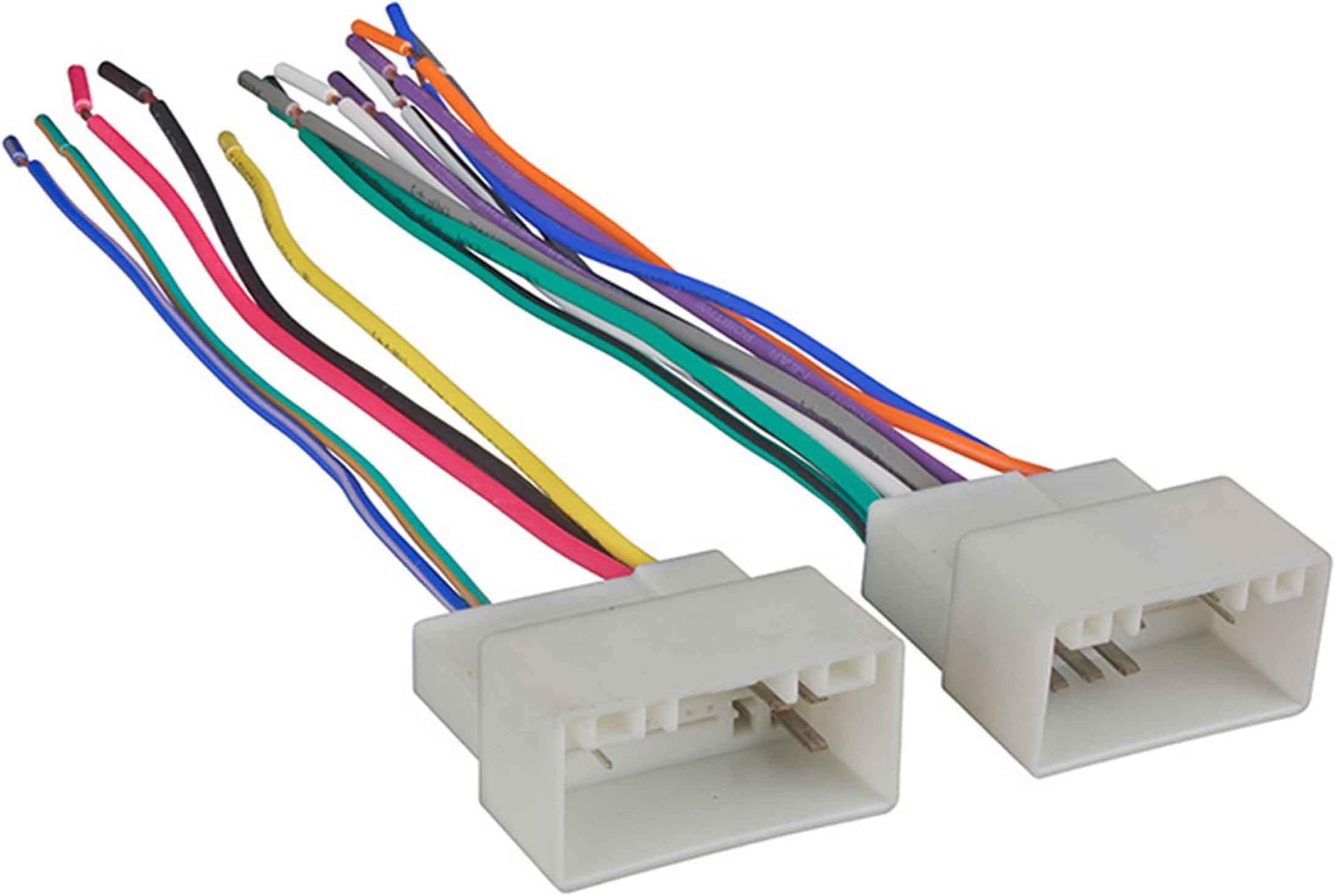 Metra Electronics 70-7304 Wiring Harness for Select 2010-2019 Kia and Hyundai Vehicles, White