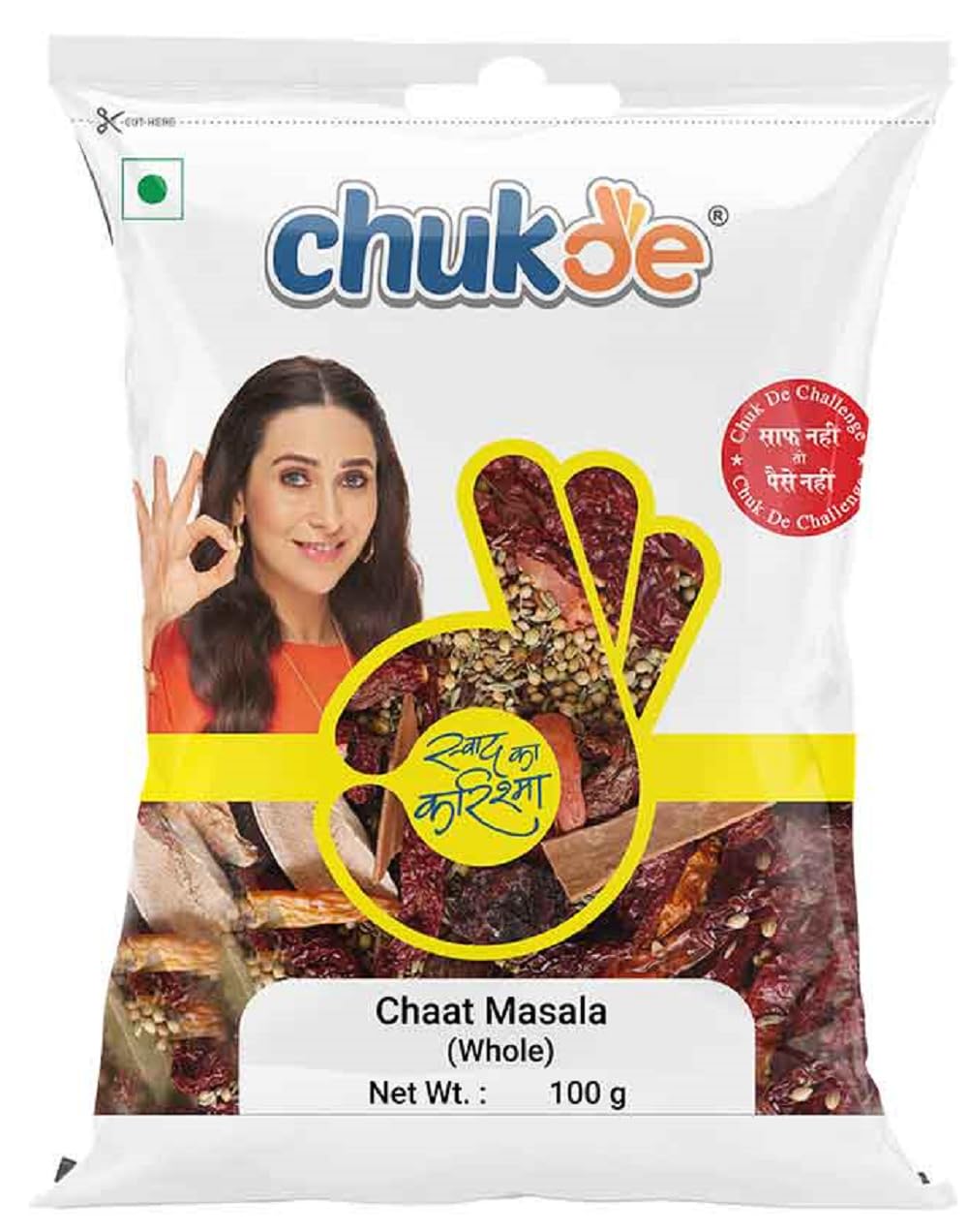 Chukde - Chaat Masala Whole - Aromatic Indian Spice Blend for Tangy and Spicy Dishes - Ideal for Flavorful Snacks & Dishes - Perfect for Chaats, Fruits, and Indian Cuisine - 100 Gm (B0CBVPLM4H) Amazon Price History, Amazon Price Tracker
