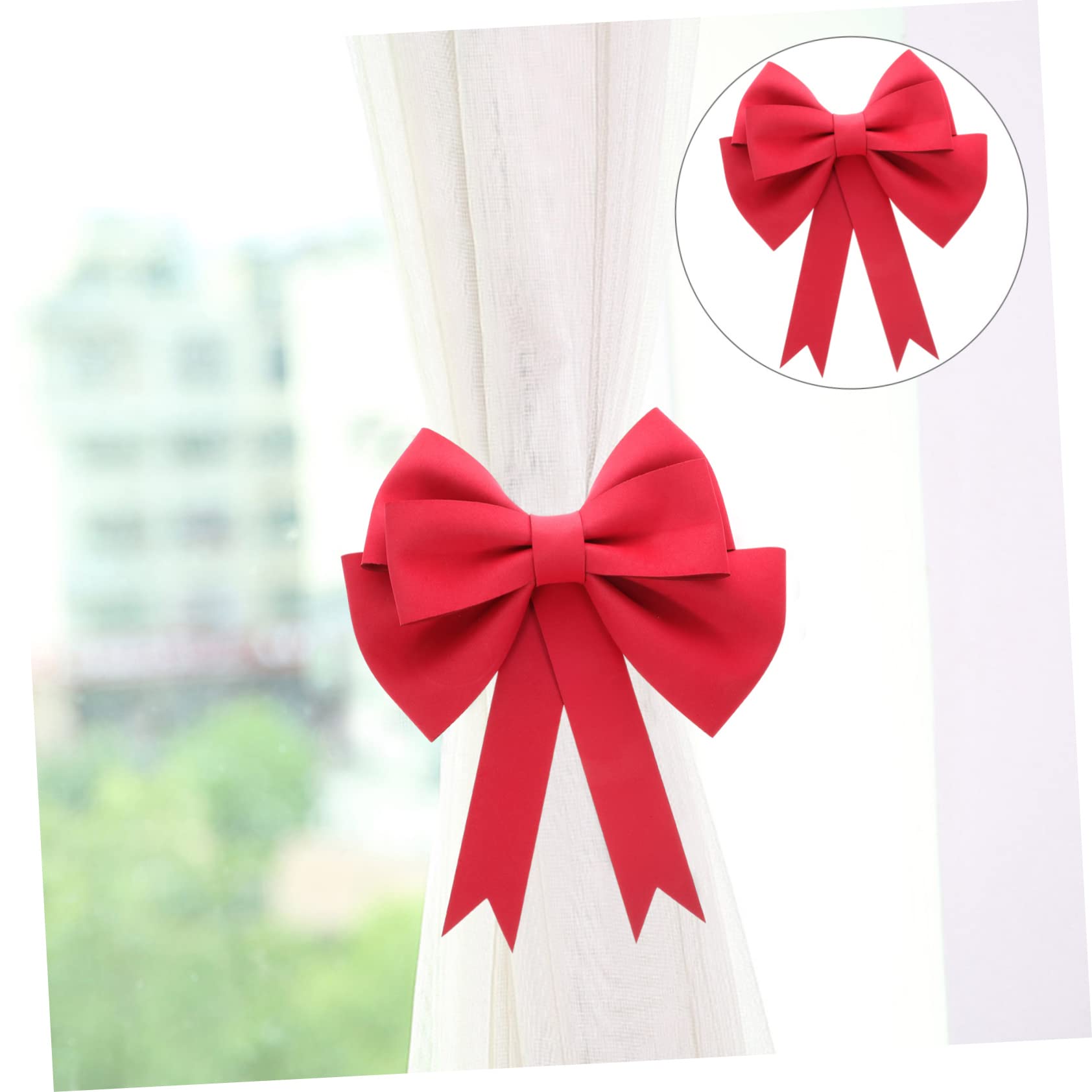 Zerodeko 4 Set di Grandi Fiocchi da Matrimonio per Decorazioni da Appendere alla Parete per Feste di Nozze Grandi Fiocchi Decorativi per Natale 2 Pezzi * 4