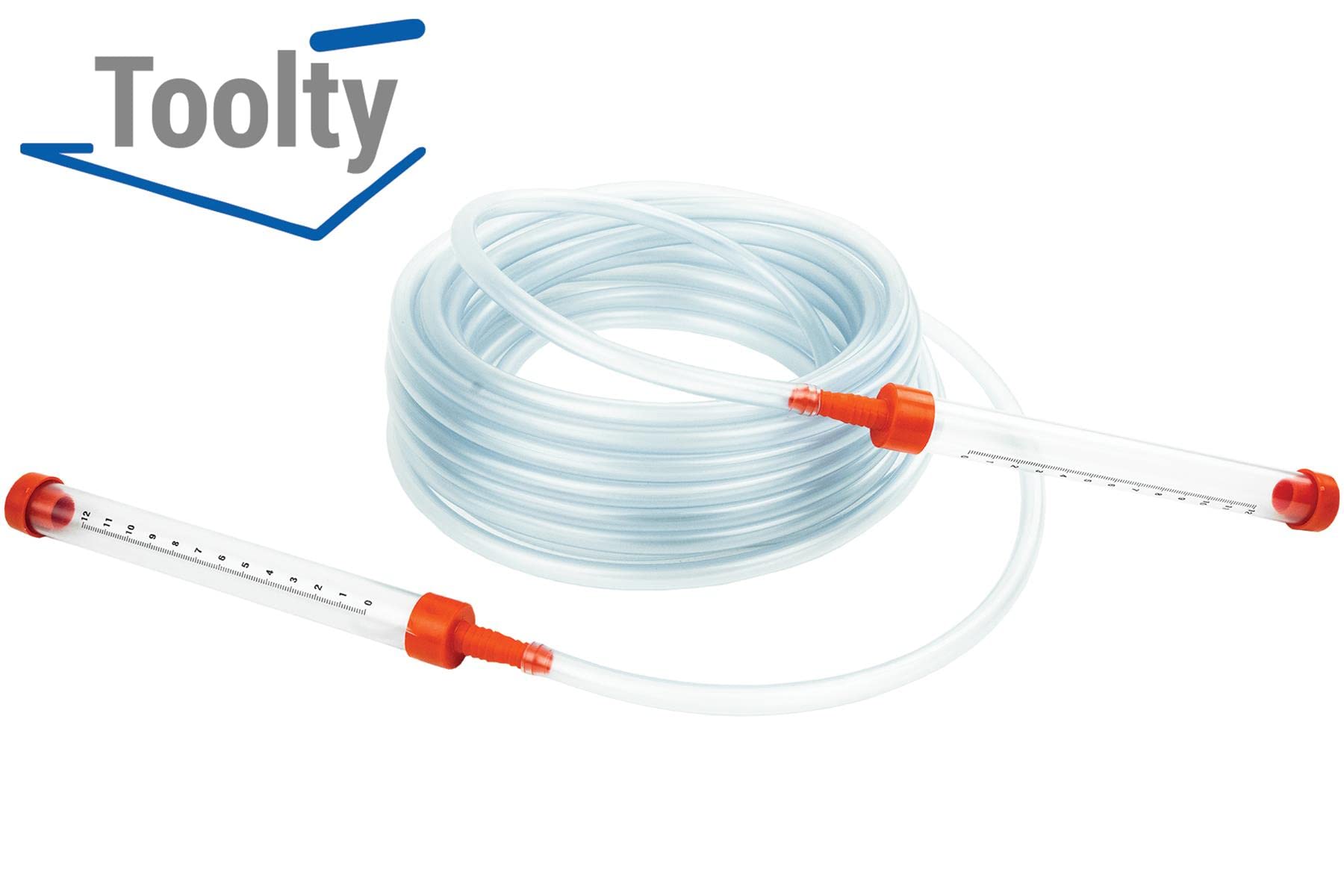 TLTY-P15,Kit di misuratore di livello dell'acqua in PVC, per misurare il livello preciso dei punti distanti, per misurazione precisa del livello di punti distanti, fai da te