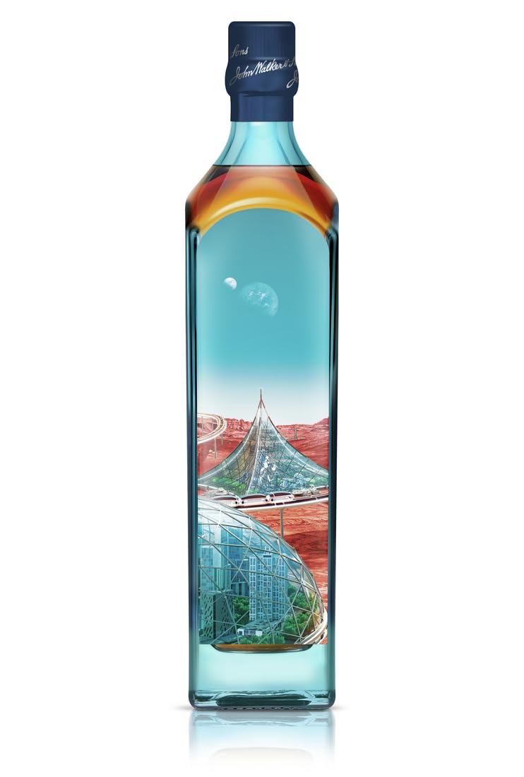 Whisky Escocês Blue Label Johnnie Walker Mars Garrafa 750ml