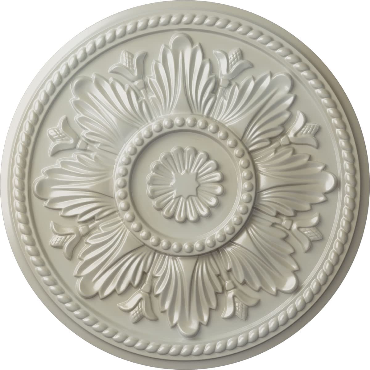 Ekena Millwork CM18EDFBS Edinburgh Ceiling Medallion, 18" OD x 1 3/4 P, Flash Blue