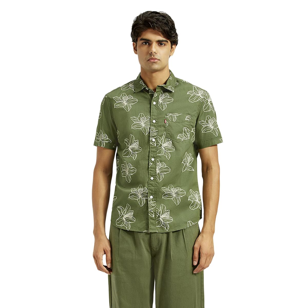 levi's Men's Floral Fitted Shirt-picture-18
