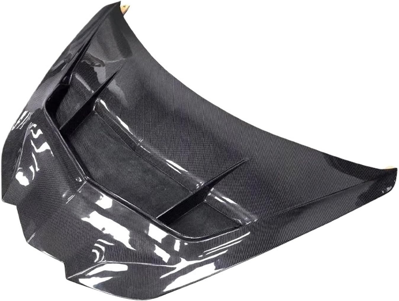 Carbon Fiber Compatible with Corvette C8 Upgraded Zr1 Hood Car Front Bumper Engine Cover Hood Bonnet Vent Parts Body Kit