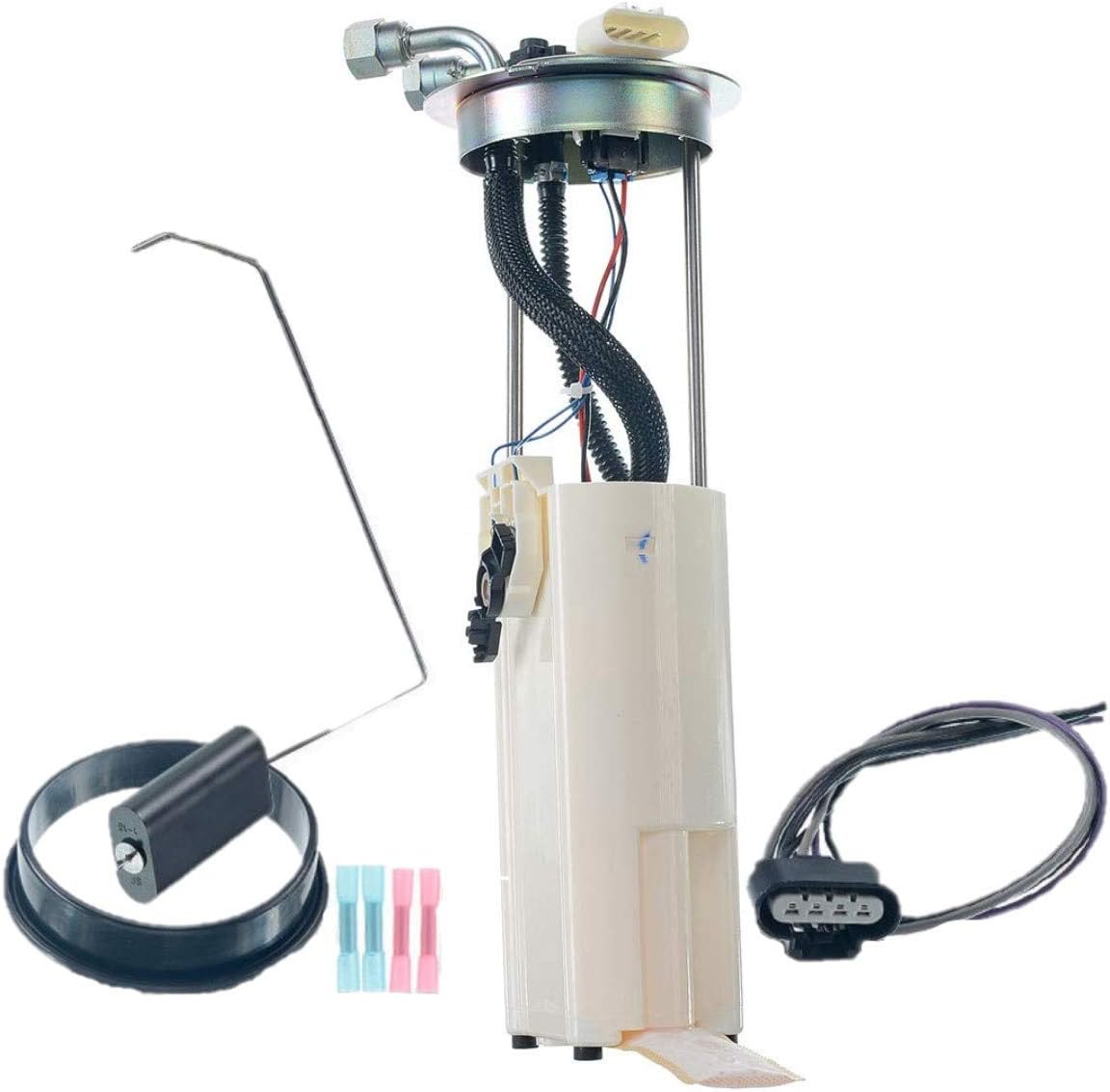 YHTAUTO Fuel Pump Compatible with GMC Savana Chevrolet Express 1500 2500 3500 2003 V8 5.3L 4.8L 6.0L V6 4.3L, Electric Fuel Pump Assembly with Pressure Sensor Sending Unit