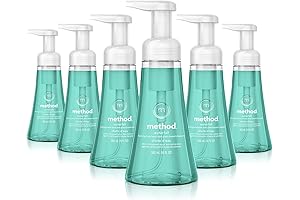 Method Foaming Hand Soap, 6 Pack Waterfall Scent