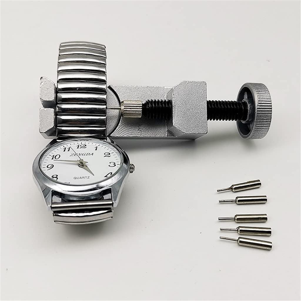 SePkus Herramientas para Relojes Correas Reparación Junta Lubricante Tornillo Banda Kit Movimiento Cuero (B)