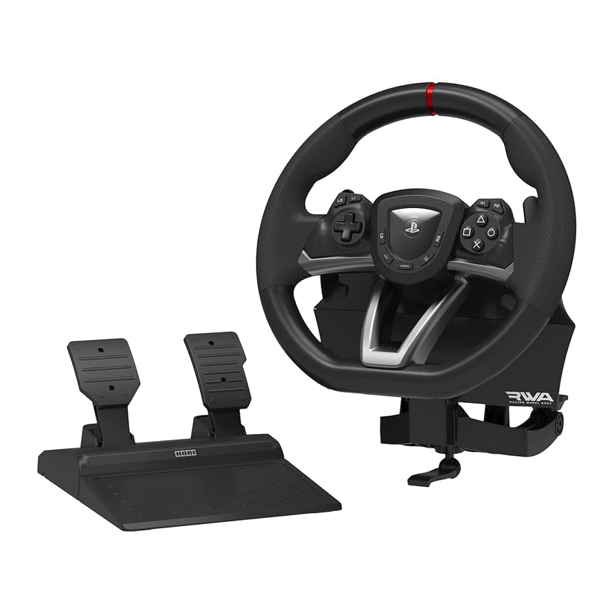 HORI レーシングホイールエイペックス (PS4/PS5) Amazon.com: HORI Racing Wheel Apex for Playstation 5