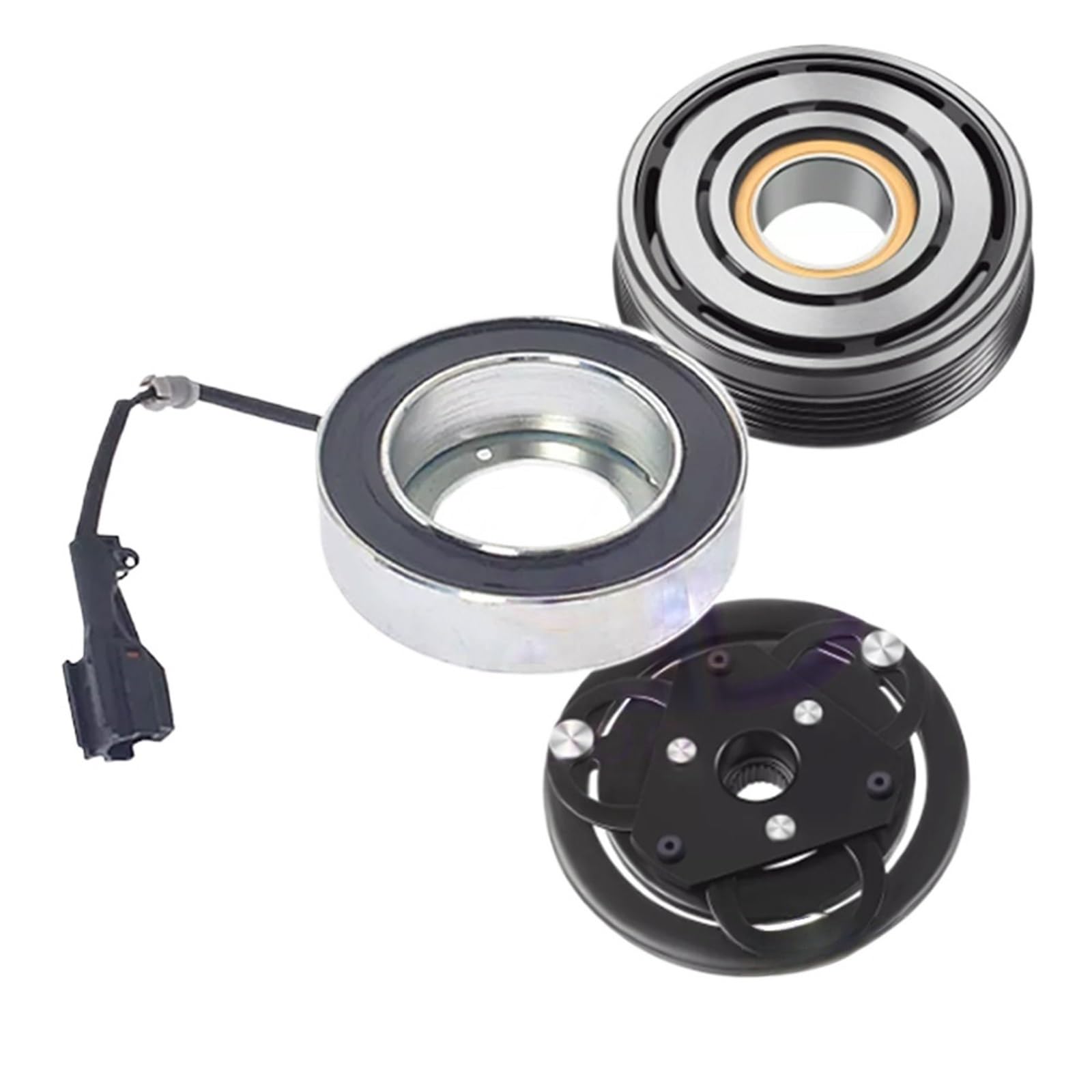 Puaywmoz Clutch Assy Ac Compressor Clutch Kit Fit For Subaru Fit For Impreza 2.0L 2.5L 2008-2014 107278 73111-Sa010 73111-Fg001 73111-Fg002 Ac Compressor Clutch(Clutch Assy)