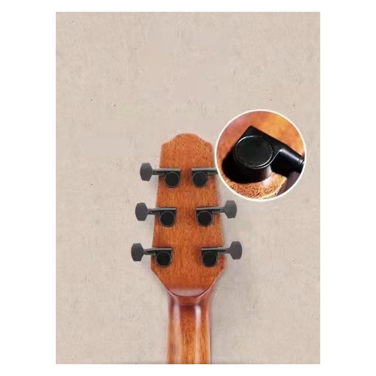Kit de clavijas de afinación de guitarra Clavijas De Guitarra Perillas De Afinación Sin Tornillos Para Guitarra Folk Cuerdas De Guitarra Completamente Cerradas Accesorios De Guitarra Sin Tornillos(A s