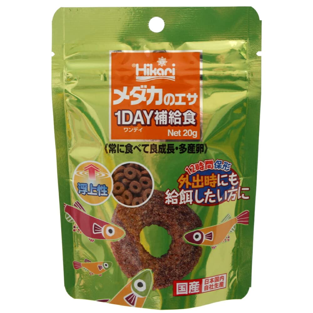 Amazon | メダカのエサ1DAY補給食20g | （株）キョーリン | 餌 通販